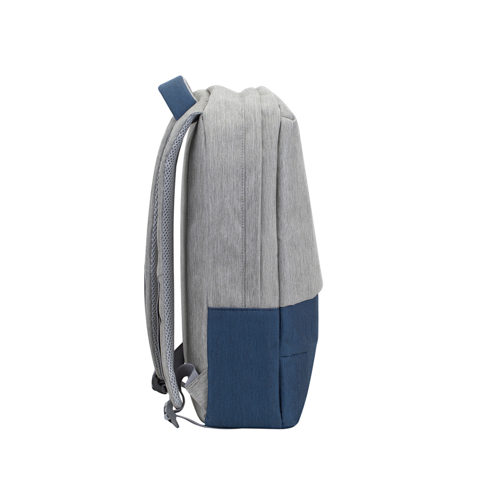 Sac à dos RIVACASE Pour Ordinateur Portable 7562- 15.6''- Gris / Bleu Foncé