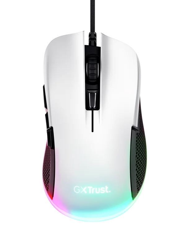 Souris Gaming GXT 922W YBAR - Blanc