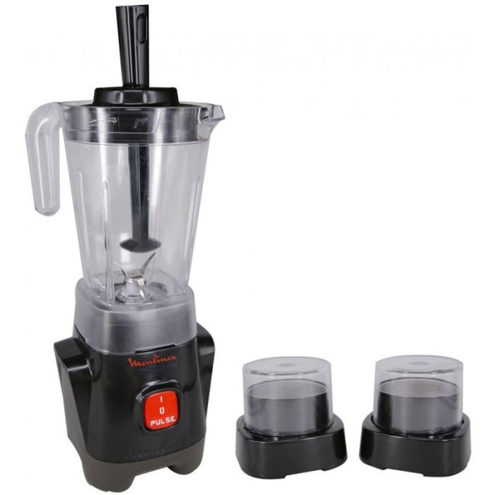 Blender Moulinex Genuine LM2428EG 400W + Moulin & Hachoir - Noir