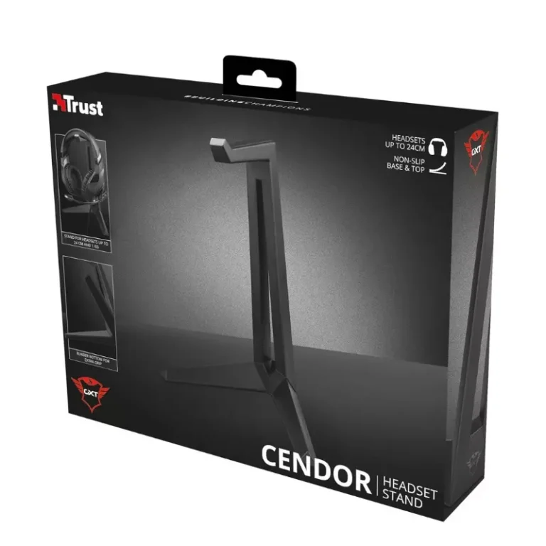 Support de casque Trust Gaming GXT 260 Cendor - Noir