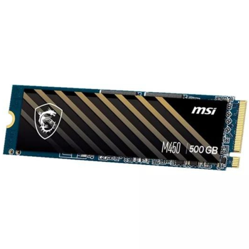 Disque SSD MSI Spatium M450 PCIE 4.0 NVME M.2 500Go