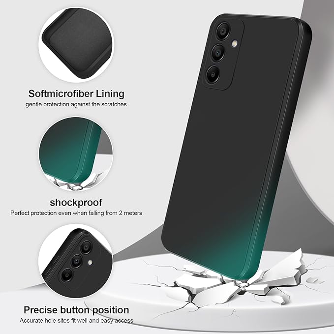 Coque En Silicone Pour Smartphone SAMSUNG Galaxy A25 - Noir