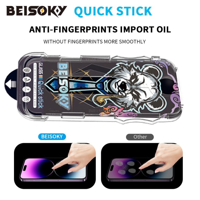 Film De Protection Beisoky Magic Box Hd Clear Pour iPhone 15