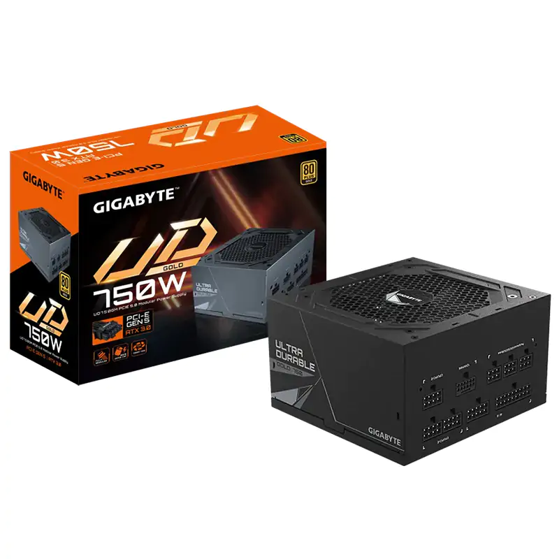Bloc d'Alimentation Gigabyte ATX 750W 80+ Gold Fully Modular PG5