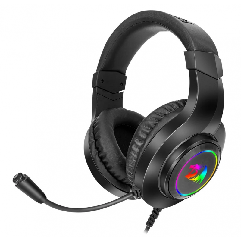 Micro Casque Gamer Redragon HYLAS H260 RGB - Noir