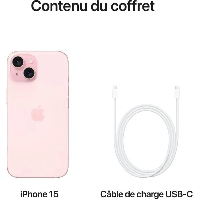iPhone 15 128GB Pink