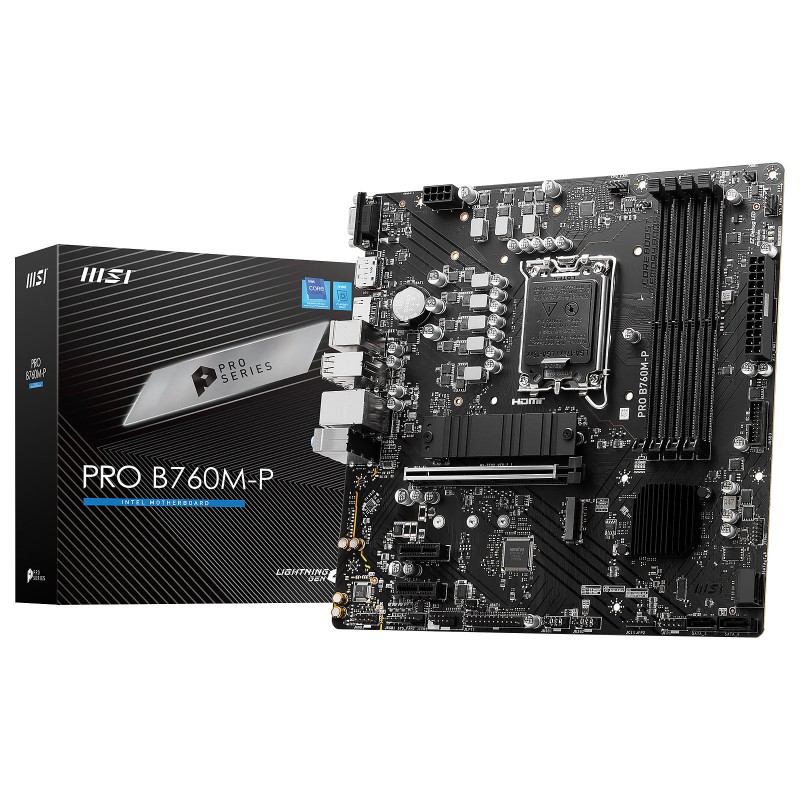 Carte Mère MSI Pro B760M-P DDR5