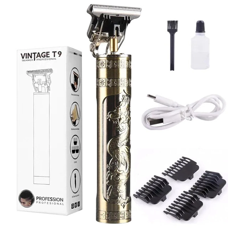 Tondeuse à cheveux électrique Vintage T9 Trimmer Professionnelle