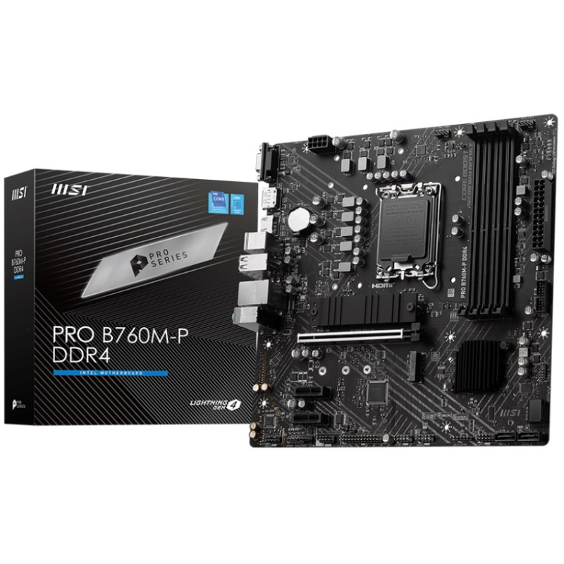 Carte Mère MSI Pro B760M-P DDR4