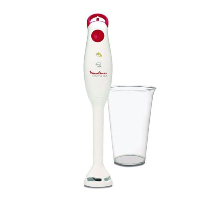 Mixeur Plongeant Moulinex Turbomix Plus DD1001EG 350W - Blanc