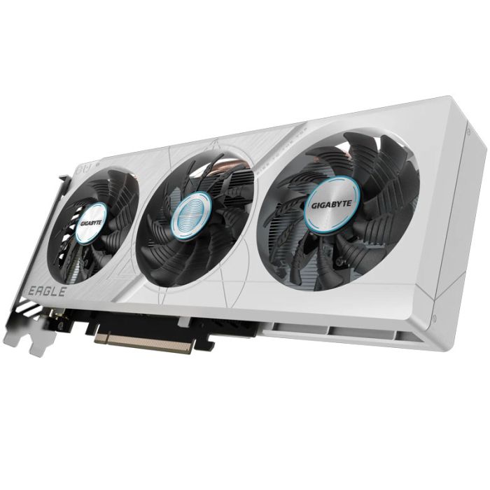 Carte Graphique Gigabyte GeForce RTX 4060 EAGLE OC ICE-8GD