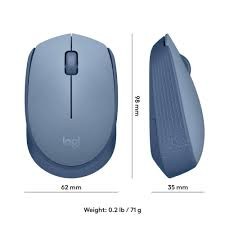 Souris Sans Fil Logitech M171  Bleu-Gris