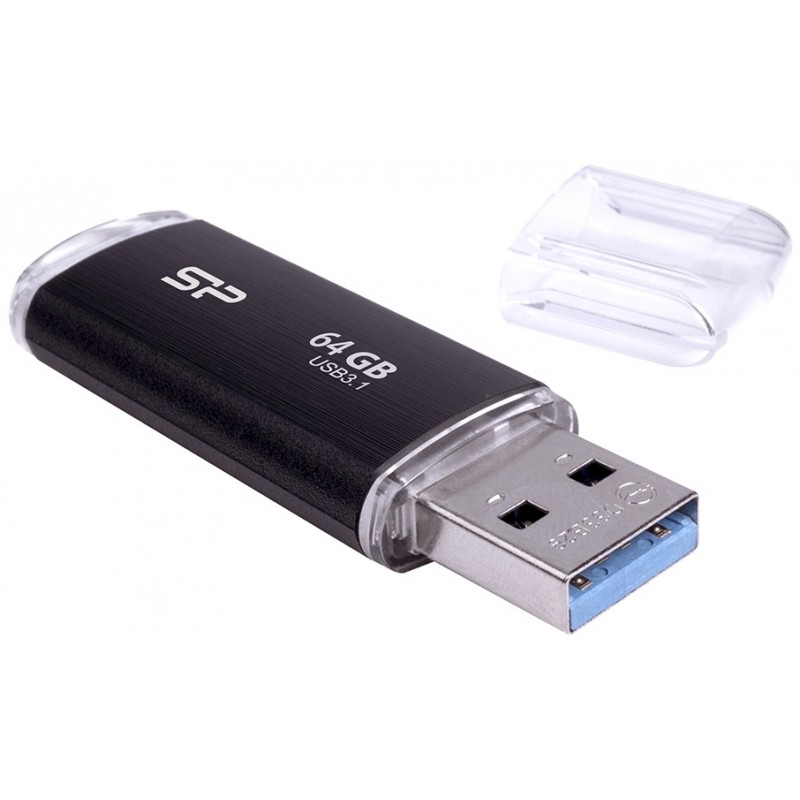 Clé USB Silicon Power Blaze B02 USB 3.1 16Go - Noir
