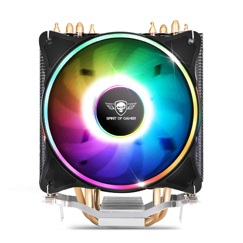 Ventilateur de Processeur Spirit of Gamer CPU Aircooler ARGB