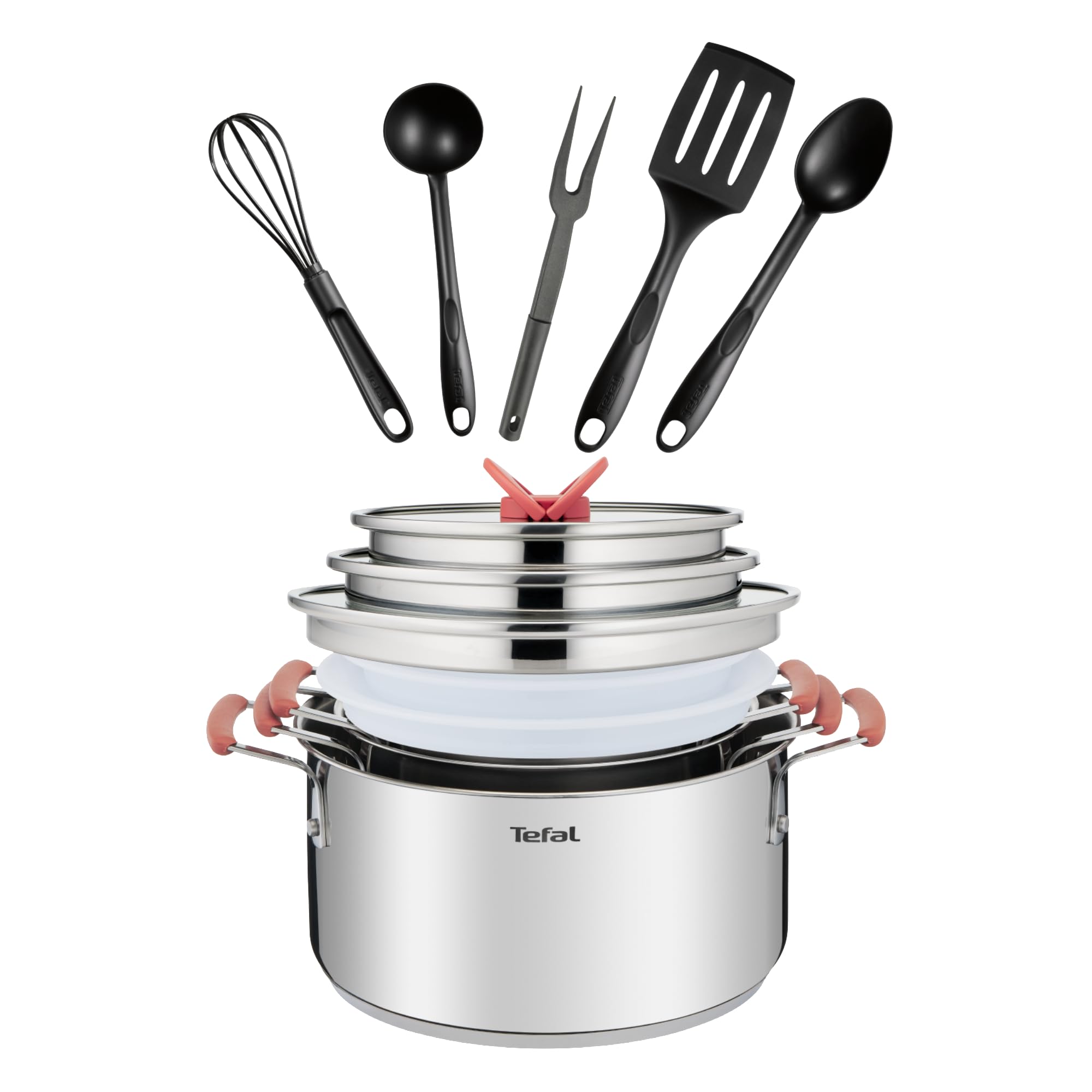Batterie de Cuisine 13 Pièces - Acier Inoxydable 18/10 - G720SD74