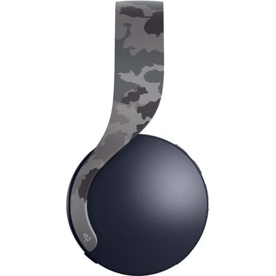 Casque-Micro Sans-Fil PULSE 3D Gris Camouflage pour PS5 - Compatible PS4