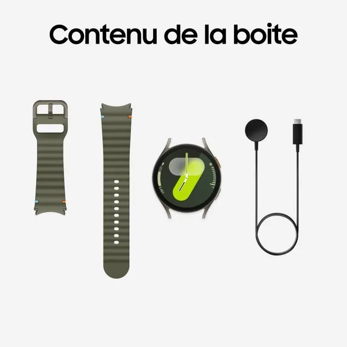 Montre connectée Samsung Galaxy Watch 7 44 mm - Vert - SM-L310NZGAXEF