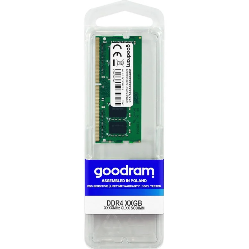 Barette Mémoire Goodram  DDR4 32Go PC4-25600 (3200MHZ) CL22