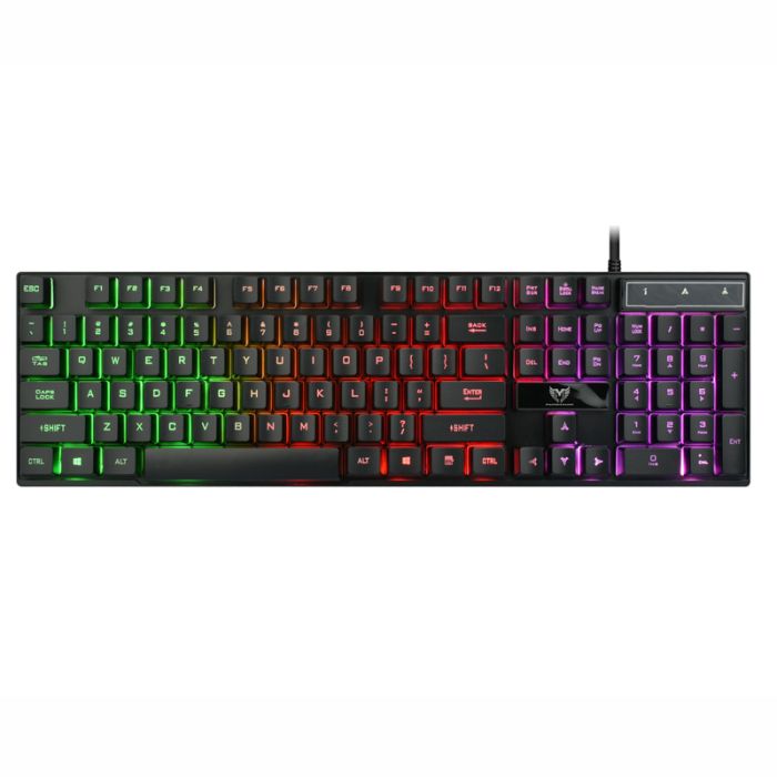 Clavier Filaire StarWave MK1112 AZERTY RGB Noir