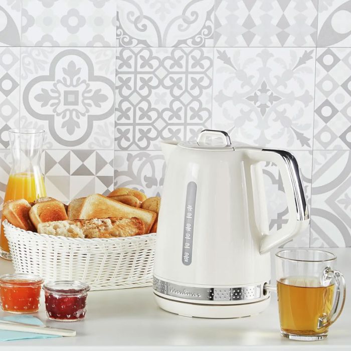 Bouilloire Moulinex Soleil BY320A10 2400W 1.7L - Blanc
