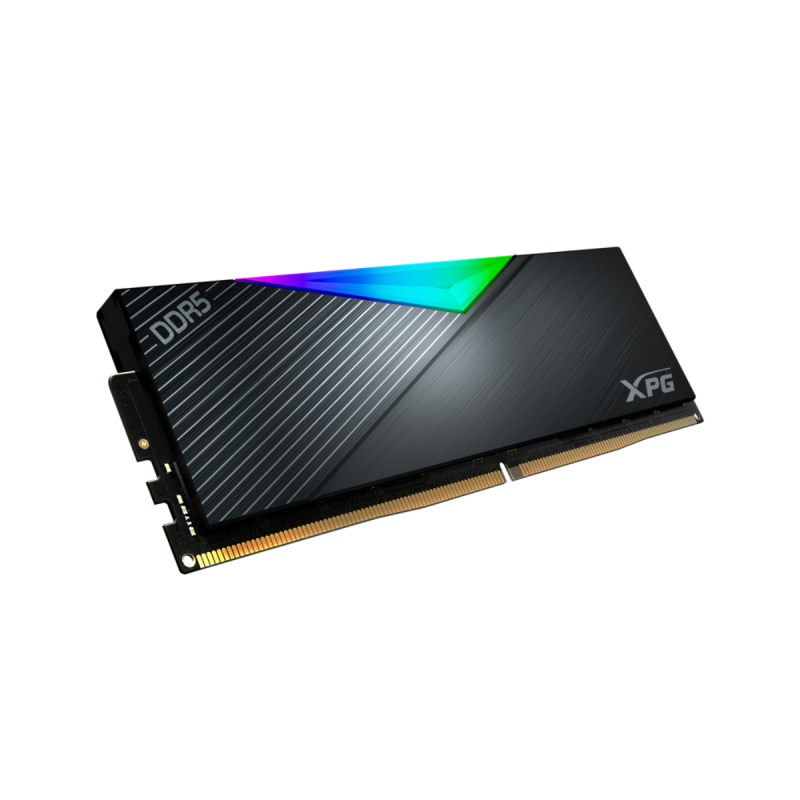 Barrette De Mémoire XPG Lancer 64Go (2*32Go) 5600 DDR5 RGB Noir