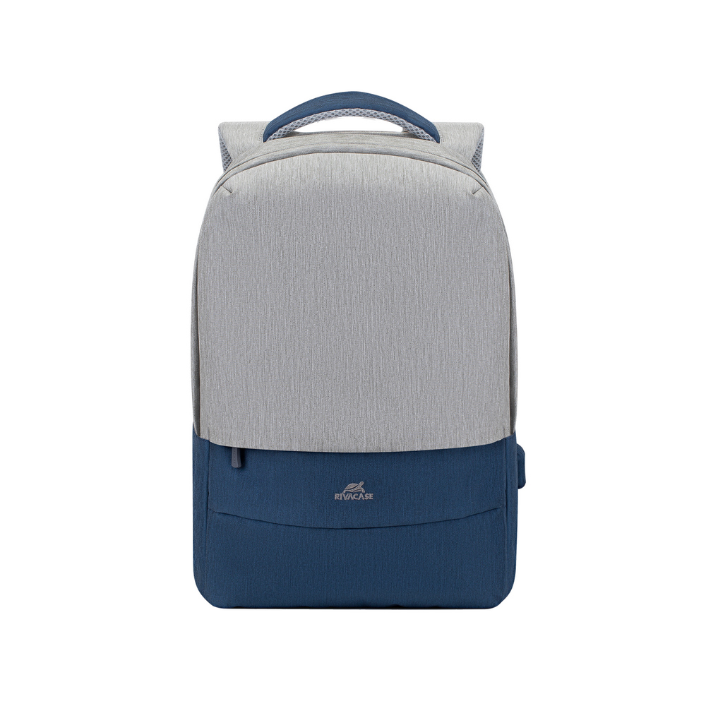 Sac à dos RIVACASE Pour Ordinateur Portable 7567- 17.3''- Gris / Bleu Foncé