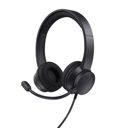 Casque Filaire Trust Ayda USB-ENC - Noir