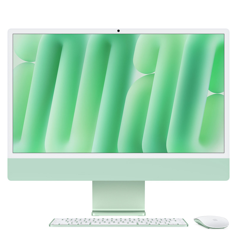 Pc de Bureau All In One Apple IMac M4  16GO 256GO SSD -Vert