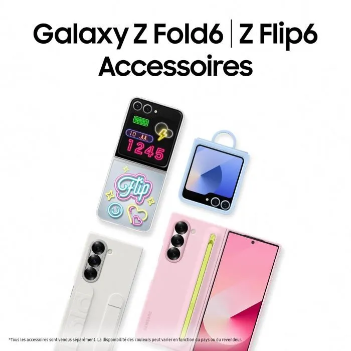 Samsung Galaxy Z Fold 6 Rose 256 Go