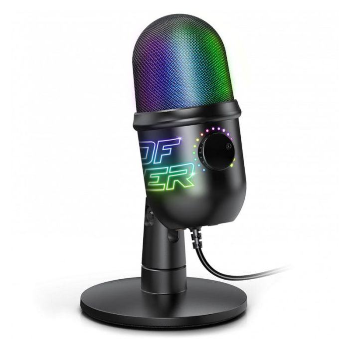 Microphone Gamer Filaire Spirit Of Gamer Clardiod EKO400 - Noir