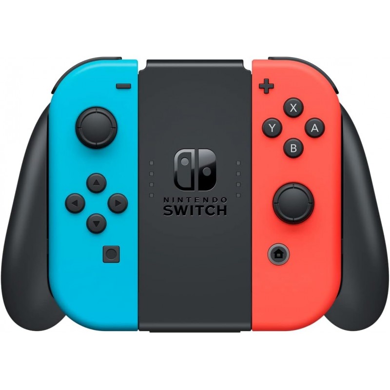 Console Nintendo Switch - Modèle OLED • Bleu Néon & Rouge Néon