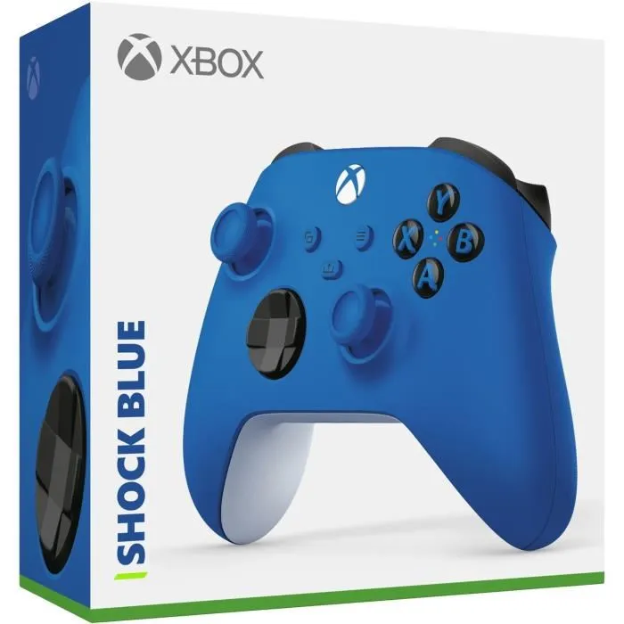 Manette de Jeu Xbox Sans Fil Bleu