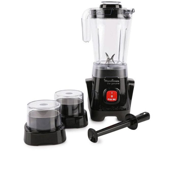 Blender Moulinex Genuine LM2428EG 400W + Moulin & Hachoir - Noir