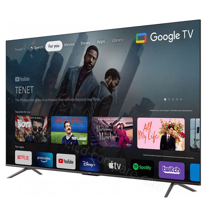 TV TCL 55'' Smart Android P735 Google UHD 4K + Abonnement 12 mois