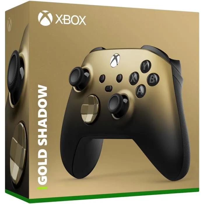 Manette de Jeu Xbox Sans Fil édition Gold Shadow