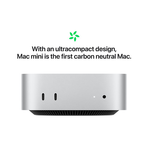 Mac mini Puce Apple M4 512GO 16GO - CPU 10coeurs- GPU 10coeurs