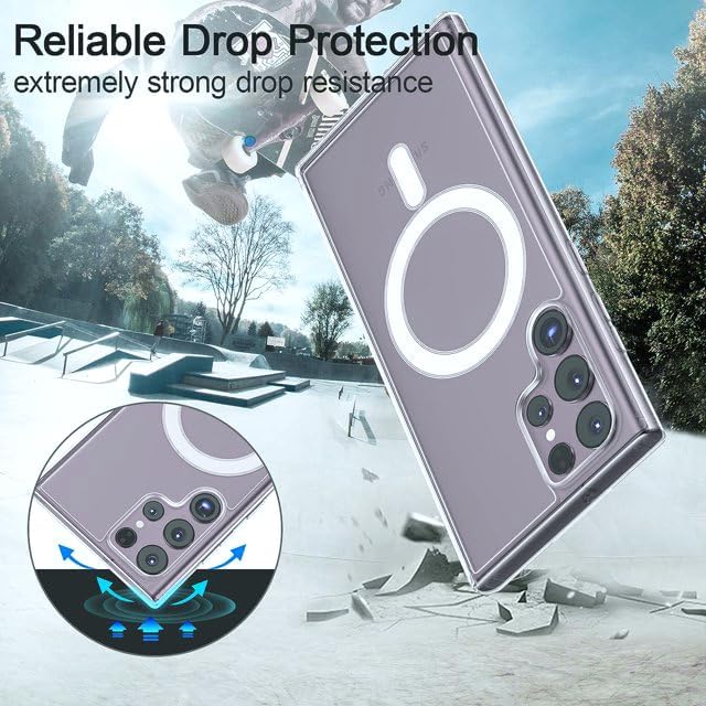 Coque en Silicone MagSafe pour SAMSUNG Galaxy S24 Ultra