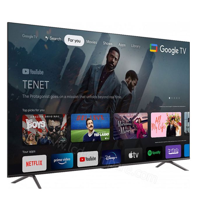 TV TCL 55'' Smart Android P735 Google UHD 4K + Abonnement 12 mois