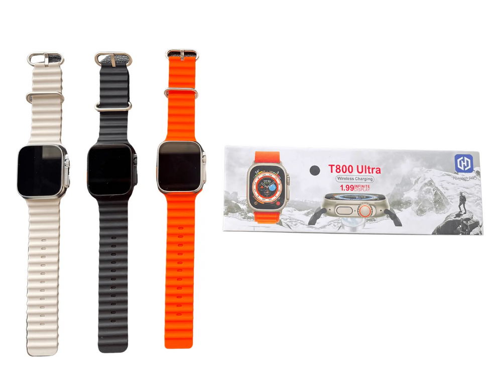 Montre connectée T800 ultra 2 - Orange