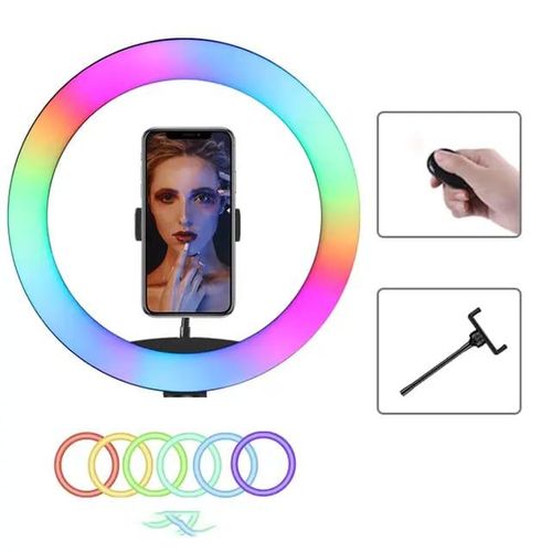 RGB LED Soft Ring light MJ36