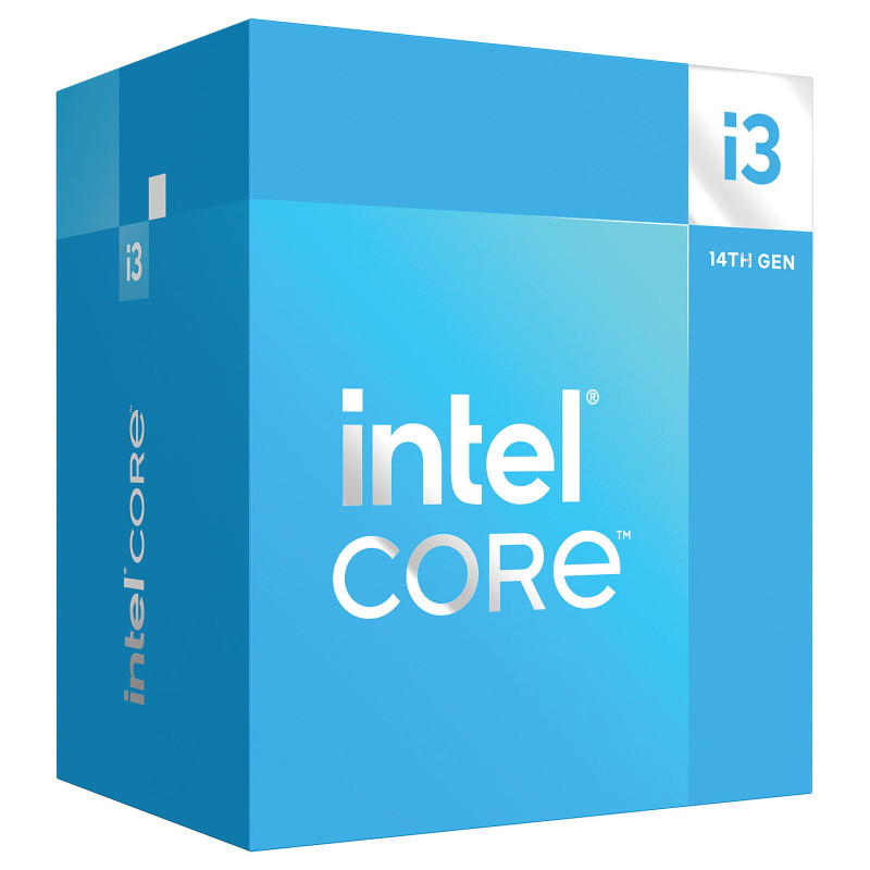 Processeur Intel i3-14100F 4.7GHZ 12Mo 1700 BOX