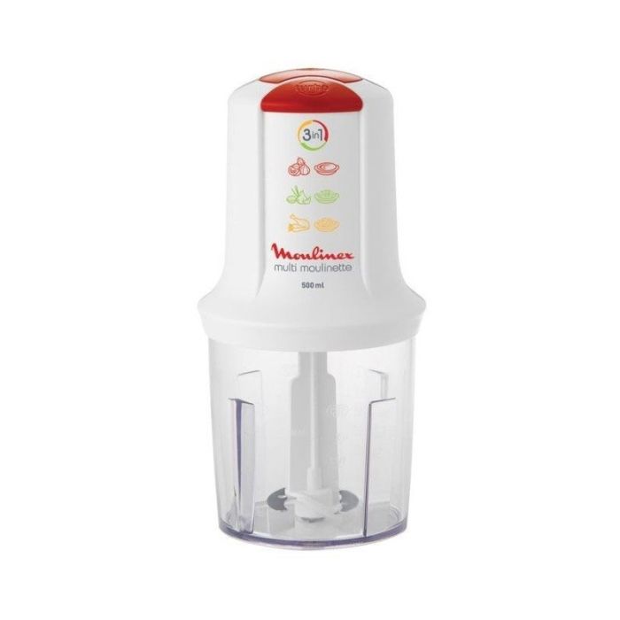 Mini Hachoir Moulinex AT7151EG 500Watts - Blanc