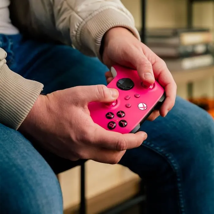 Manette de Jeu Xbox Sans Fil Deep Pink