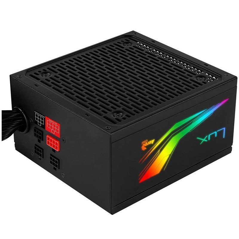 Bloc d'Alimentation AeroCool LUX 750W RGB 230V 80+Bronze APFC EU BOX