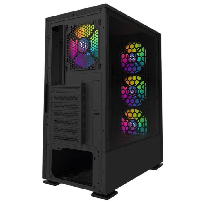 Boitier Gamer AQIRYS Gacrux RGB - Noir