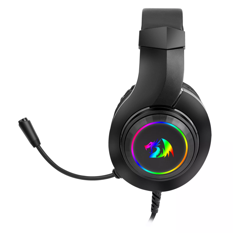 Micro Casque Gamer Redragon HYLAS H260 RGB - Noir