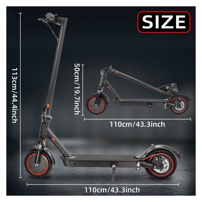 Trottinette Electrique KEPOW E9PRO10S - Noir