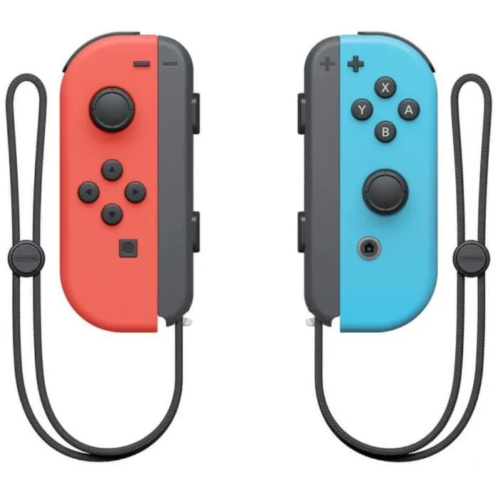 Console Nintendo Switch - Modèle OLED • Bleu Néon & Rouge Néon + Mario Kart 8 Deluxe (Code) + 3 mois d'abonnement NSO (Code)