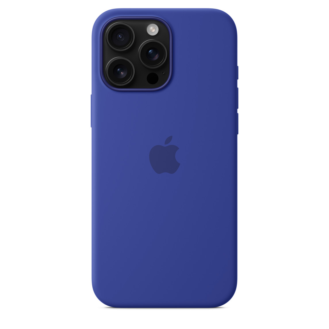 Coque en Silicone MagSafe pour iPhone 16 Pro Max - Bleu