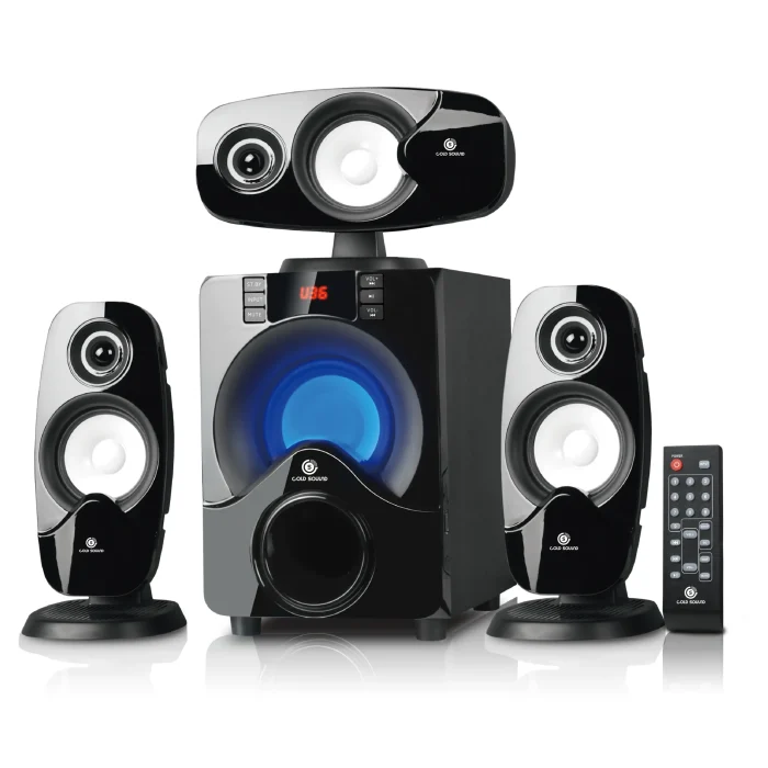 Enceinte Gold Sound GS 2602 3.1 Noir
